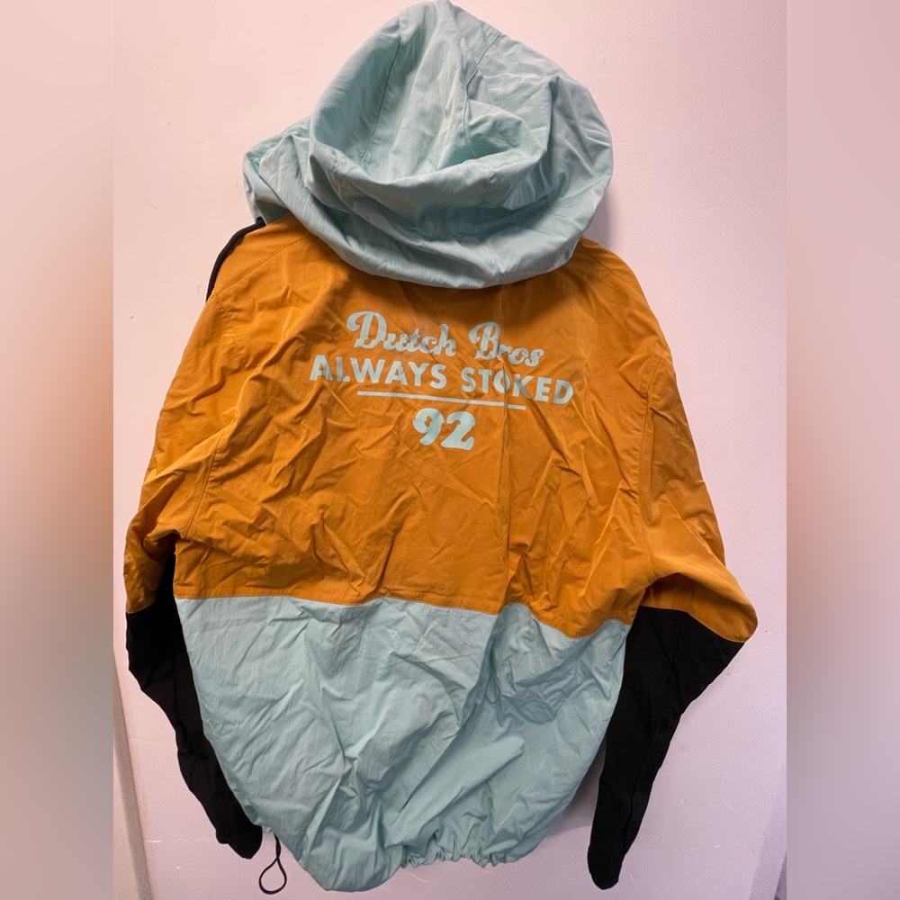Dutch Bros Rain Jacket Exclusive Merch